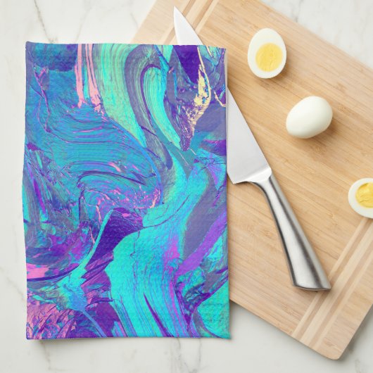 Märchenglas: Geschirrtuch (Viertel Falte)