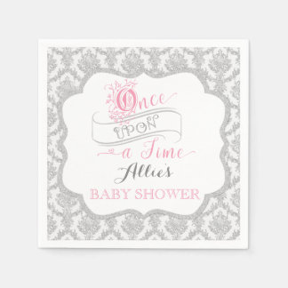 Märchenhaft einmal auf Zeit Prinzessin Damask Serviette