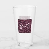 Märchenhaft personalisierbar glas (Vorderseite)
