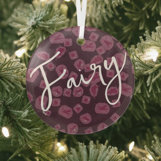 Märchenhaft personalisierbar ornament aus glas (InSitu)