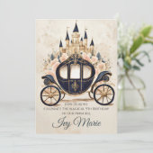 Märchenhafte Beförderung und Einladung der Burg (Stehend Vorderseite)