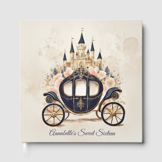 Märchenhafte Beförderung und Schloss Gästebuch (Vorderseite)