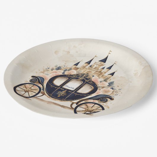 Märchenhafte Beförderung und Schloss Pappteller (Schrägansicht)