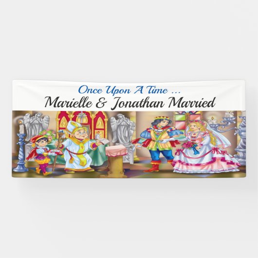 Märchenhafte Hochzeit / Jubiläumsbanner Banner (Horizontal)
