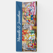 Märchenhafte Hochzeit / Jubiläumsbanner Banner (Vertikal)