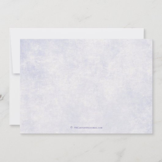 Märchenhafte Hochzeit Sichern des Datums Save The Date (Rückseite)