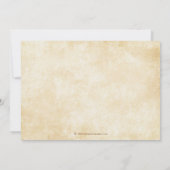 Märchenhafte Hochzeit Sichern des Datums Save The Date (Rückseite)