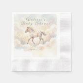 Märchenhafte Magie Enchanted Forest Serviette (Vorderseite)