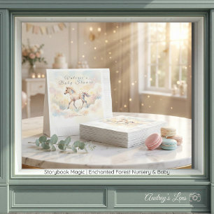 Märchenhafte Magie Enchanted Forest Serviette