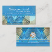 Märchenhafte Muscheln Visitenkarte (Vorne/Hinten)