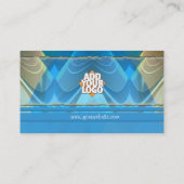 Märchenhafte Muscheln Visitenkarte (Rückseite)