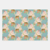 Märchenhafte Muster Geschenkpapier Set (Vorderseite 2)