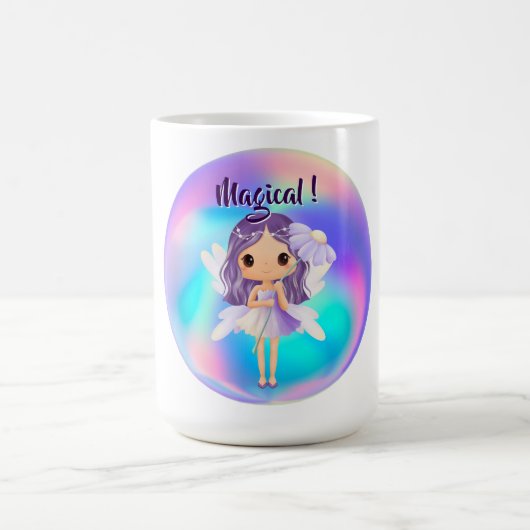 Märchenhafte Prinzessin-Feen-Geburtstag Kaffeetasse (Mittel)