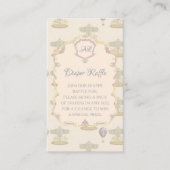 Märchenhafte Vintage Vergnügungspark Kinderdusche Begleitkarte (Vorderseite)