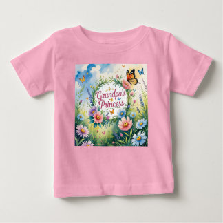 Märchenhafte Weltprinzessin Baby T-shirt