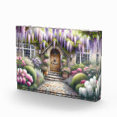 Märchenhafter Cottage-Gartenweg Fotoblock (Rechts)