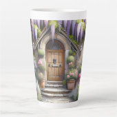 Märchenhafter Cottage-Gartenweg Milchtasse (Vorderseite)