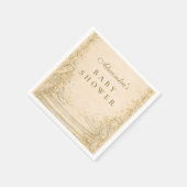 Märchenhafter Garten Baby Shower Serviette (Ecke)
