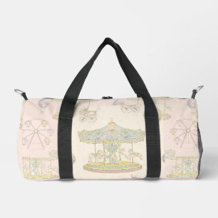 Märchenhafter Vintager Vergnügungspark Duffle Bag