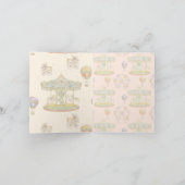 "Märchenhafter Vintager Vergnügungspark" Einladung (Innenseite)