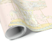 Märchenhafter Vintager Vergnügungspark Geschenkpapier (Rolleneckpunkt)