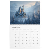 Märchenhaftes Feenschloss 2027 Wandkalender (Jan 2027)