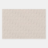 Märchenhaftes Liebe Set, Tropisch Romantische Gesc Geschenkpapier Set (Vorderseite 3)