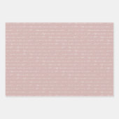 Märchenhaftes Liebe Set, Tropisch Romantische Gesc Geschenkpapier Set (Vorderseite 2)