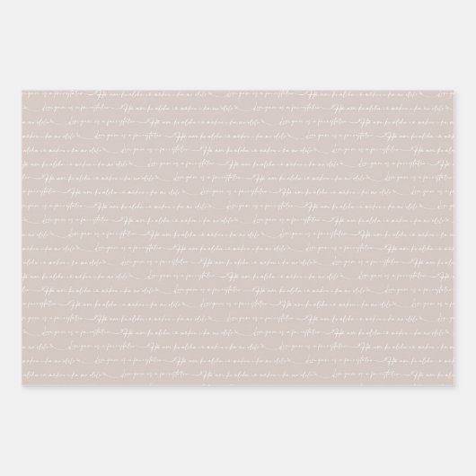 Märchenhaftes Liebe Set, Tropisch Romantische Gesc Geschenkpapier Set (Vorderseite)