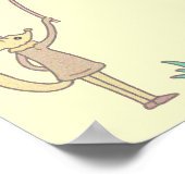 Märchenhaftes Springseil. Poster (Ecke)