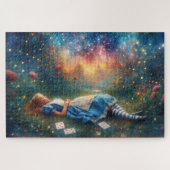 Märchenhaftes Wunderland Schlafende Alice Puzzle (Horizontal)