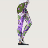 Märchenherzen Lila Leggings (Rechts)