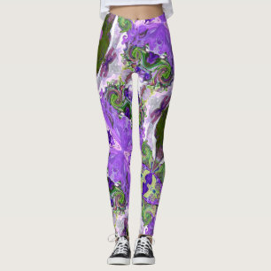 Märchenherzen Lila Leggings