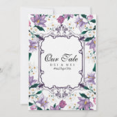 Märchenhochzeit Einladung (Vorderseite)
