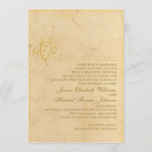Märchenhochzeit Einladung
