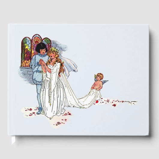 Märchenhochzeit Gästebuch (Vorderseite)