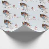 Märchenhochzeit Geschenkpapier (Ecke)