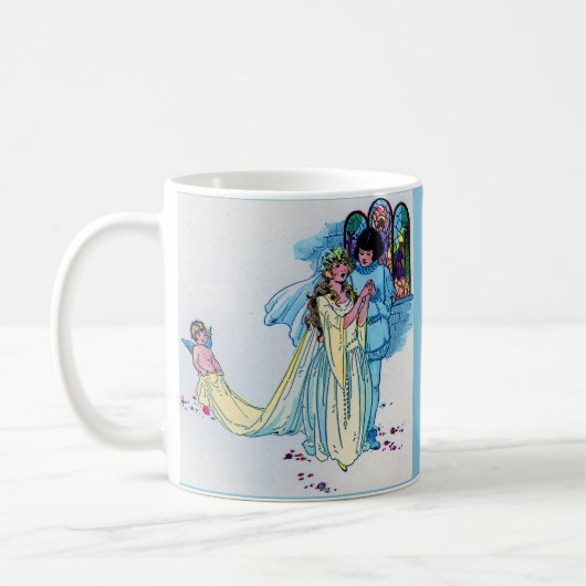 Märchenhochzeit Kaffeetasse (Links)