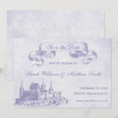 Märchenhochzeit - Termin vormerken Save The Date (Vorne/Hinten)