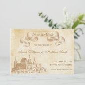 Märchenhochzeit - Termin vormerken Save The Date (Stehend Vorderseite)