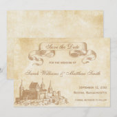 Märchenhochzeit - Termin vormerken Save The Date (Vorne/Hinten)