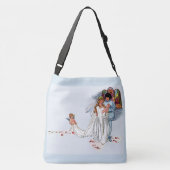 Märchenhochzeit Tragetaschen Mit Langen Trägern (Rückseite)