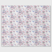 Märchenhof Pop Burgen von Bellinzona Geschenkpapier (Flach)