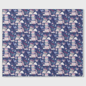 Märchenhof Pop Burgen von Bellinzona Geschenkpapier (Flach)