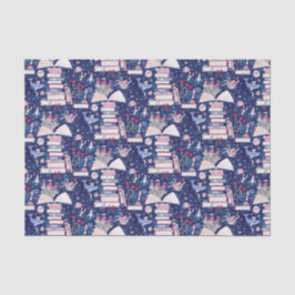 Märchenhof Pop Burgen von Bellinzona Seidenpapier