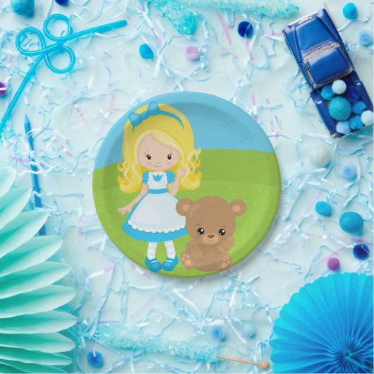 Märchenhof Storytime Goldilocks und Drei Bären Pappteller (Party)