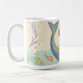 Märchenhunde-Aquarellkinder Kaffeetasse (Links)