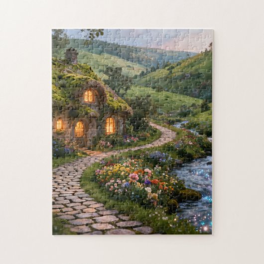 Märchenhüttengarten-Puzzle Puzzle (Vertikal)