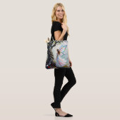 Märcheninspirierte Fee und fantastischer Baum Tasche (Am Model)