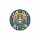 Märchenkatze Süße Kitty Design - Märchenkatze Aufkleber (Vorderseite)
